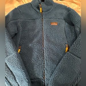 LL Bean Mountain Pile Fleece/Sherpa Jacket.